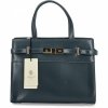 Elegancka Torebka Damska Kuferek firmy Herisson 19R509 Morska