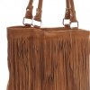 GEANȚĂ DIN PIELE universală Genuine Leather roșcat 60499