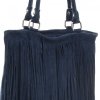 GEANȚĂ DIN PIELE universală Genuine Leather denim 60499