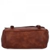GEANȚĂ DE DAMĂ tip poștaș BEE BAG ciocolatiu 1502L36BB
