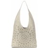 GEANȚĂ DIN PIELE shopper bag Vittoria Gotti bej V31