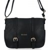 GEANȚĂ DE DAMĂ tip poștaș BEE BAG negru 1152S35BB