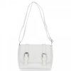 GEANȚĂ DE DAMĂ tip poștaș BEE BAG alb 1002S23