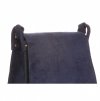 GEANȚĂ DIN PIELE tip poștaș Genuine Leather bleumarin 0003
