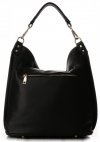 GEANȚĂ DIN PIELE shopper bag Vittoria Gotti negru V8047