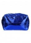 GEANȚĂ DIN PIELE shopper bag Genuine Leather denim 555