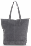 GEANȚĂ DIN PIELE universală Genuine Leather gri 805