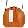 GEANȚĂ DIN PIELE clasică Vittoria Gotti roșcat V530073VAC