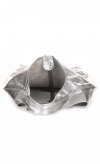GEANȚĂ DIN PIELE shopper bag Vittoria Gotti argint V5012
