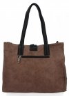 GEANȚĂ DE DAMĂ shopper bag Hernan maro pământiu HB0192-1