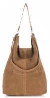 GEANȚĂ DIN PIELE shopper bag Vittoria Gotti roșcat V3292C