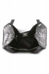 GEANȚĂ DIN PIELE shopper bag Vera Pelle gri 10477