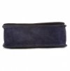 GEANȚĂ DIN PIELE tip poștaș Genuine Leather bleumarin 0003