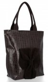 GEANȚĂ DIN PIELE shopper bag Roberto Ricci maro 19148