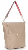 GEANȚĂ DIN PIELE shopper bag Genuine Leather maro pământiu K26