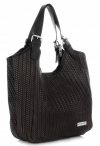 GEANȚĂ DIN PIELE shopper bag Vittoria Gotti ciocolatiu V80050