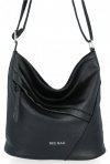 GEANȚĂ DE DAMĂ tip poștaș BEE BAG negru 0852L84