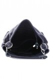 GEANȚĂ DIN PIELE shopper bag Vittoria Gotti bleumarin V8420