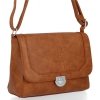 GEANȚĂ DE DAMĂ tip poștaș BEE BAG roșcat 1002S24