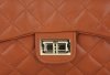 GEANȚĂ DIN PIELE tip poștaș Genuine Leather roșcat KST6