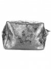 GEANȚĂ DIN PIELE shopper bag Genuine Leather gri 555