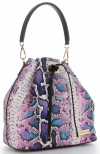 GEANȚĂ DIN PIELE shopper bag Vittoria Gotti mov deschis V8224-1