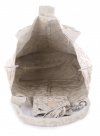 GEANȚĂ DIN PIELE shopper bag Vittoria Gotti bej V10