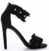 pantofi plați de damă Sergio Todzi negru KM004