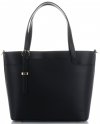 GEANȚĂ DIN PIELE clasică Vittoria Gotti negru V3304