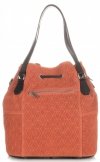 GEANȚĂ DE DAMĂ shopper bag Vittoria Gotti gri deschis V1005