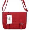 GEANȚĂ DE DAMĂ tip poștaș BEE BAG roșu 1002S2024