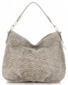GEANȚĂ DIN PIELE shopper bag Vittoria Gotti maro pământiu V80013