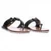 sandale de damă Ideal Shoes negru JT2414
