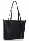 GEANȚĂ DE DAMĂ clasică BEE BAG negru 1956-4M
