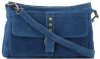 GEANȚĂ DIN PIELE tip poștaș Vittoria Gotti denim V71014