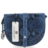 GEANȚĂ DIN PIELE tip poștaș Vittoria Gotti denim V5751COCO