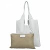 GENȚĂ DIN PIELE shopper bag Vittoria Gotti alb 165
