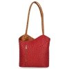 GEANȚĂ DIN PIELE clasică Genuine Leather cobalt 494