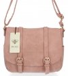 GEANȚĂ DE DAMĂ tip poștaș BEE BAG roz de pudră 1152S35BB