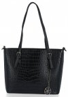 GEANȚĂ DE DAMĂ clasică BEE BAG negru 1956-4L