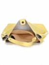 GEANȚĂ DIN PIELE shopper bag Vittoria Gotti verde de limetă V230