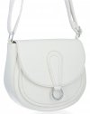 GEANȚĂ DE DAMĂ tip poștaș BEE BAG alb 1002S20