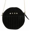 GEANȚĂ DIN PIELE tip poștaș Vittoria Gotti negru V6008