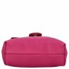 Geantă Elegantă Tip Poștaș Din Piele Italiană 201 Fucsia
