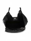 GEANȚĂ DIN PIELE shopper bag Genuine Leather negru 777