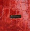 GEANȚĂ DIN PIELE shopper bag Vittoria Gotti roșu V299COCO