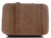GEANȚĂ DIN PIELE shopper bag Vittoria Gotti maro pământiu V344