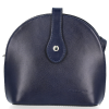 GEANȚĂ DIN PIELE clasică Vittoria Gotti bleumarin V530073VAC