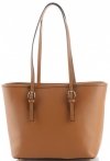 GEANȚĂ DIN PIELE clasică Genuine Leather roșcat 3303