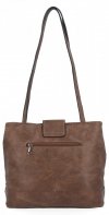 GEANȚĂ DE DAMĂ shopper bag Hernan maro pământiu HB0225